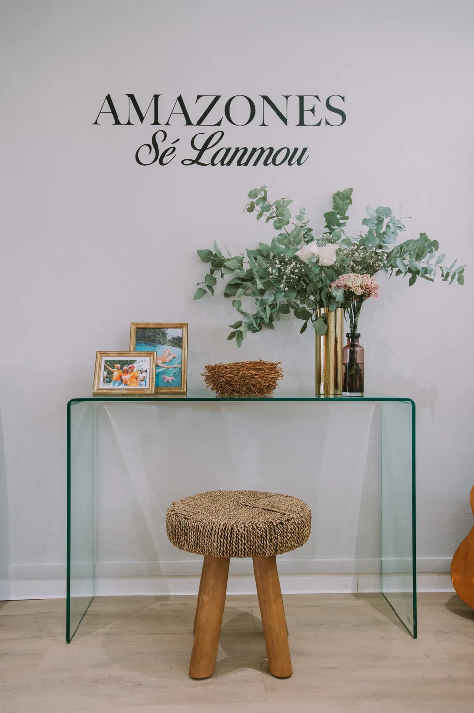 L’entrée de la maison Sé Lanmou